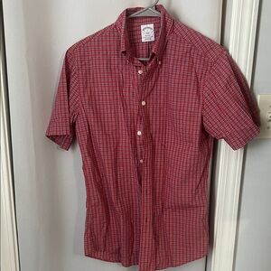 Brooks Brothers Red Plaid Casual Shirt